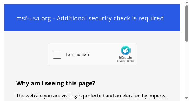Screenshot of msf-usa.org