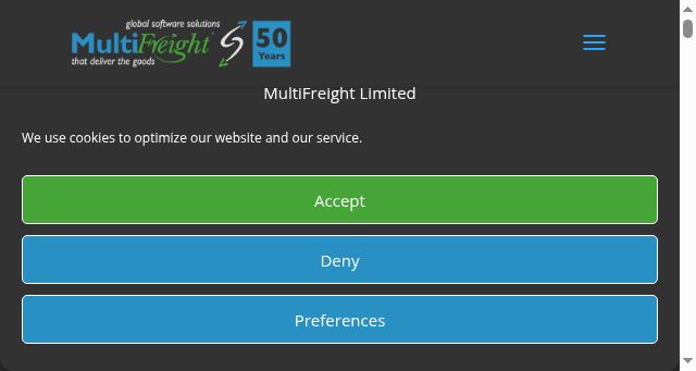 Screenshot of multifreight.com