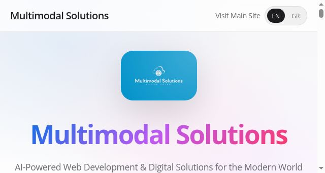 Screenshot of multimodalsolutions.gr