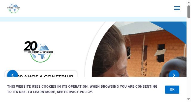 Screenshot of mundoasorrir.org
