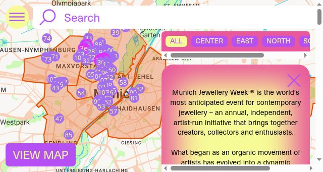 Screenshot of munichjewelleryweek.com