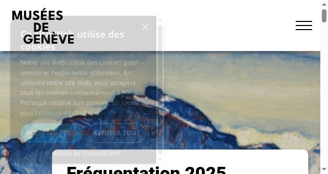 Screenshot of museesdegeneve.ch