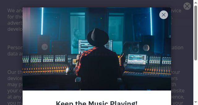 Screenshot of musicares.org
