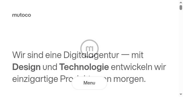 Screenshot of mutoco.ch