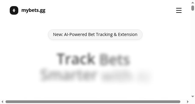 Screenshot of mybets.gg