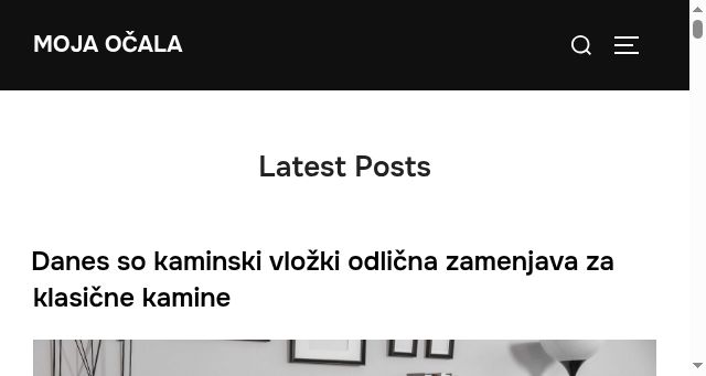 Screenshot of myglass1860.si