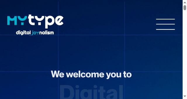 Screenshot of mytype.news