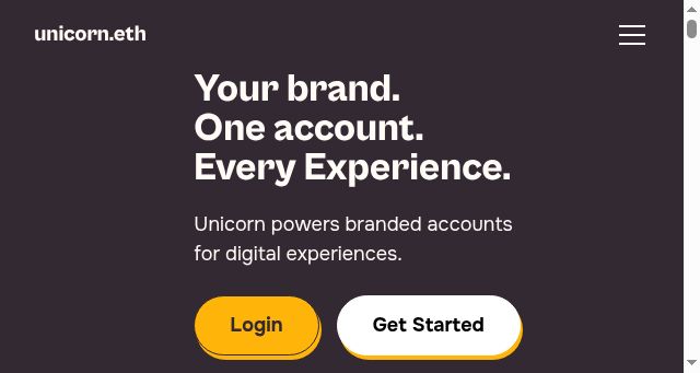 Screenshot of myunicornaccount.com
