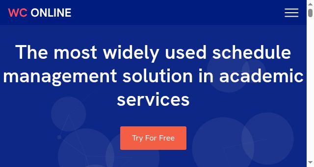 Screenshot of mywconline.com