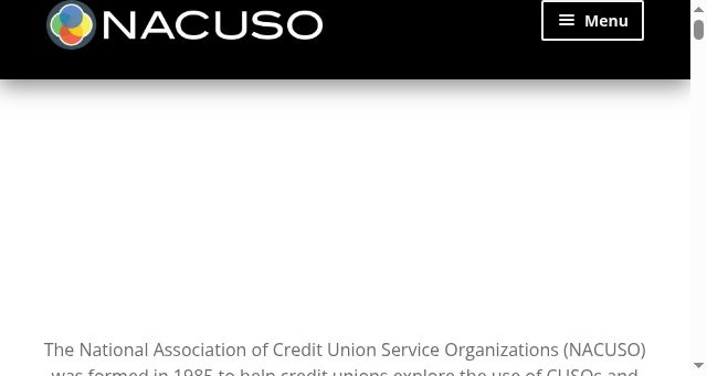 Screenshot of nacuso.org