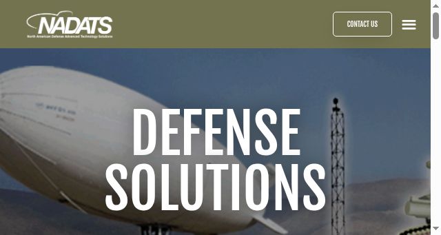 Screenshot of nadats.com