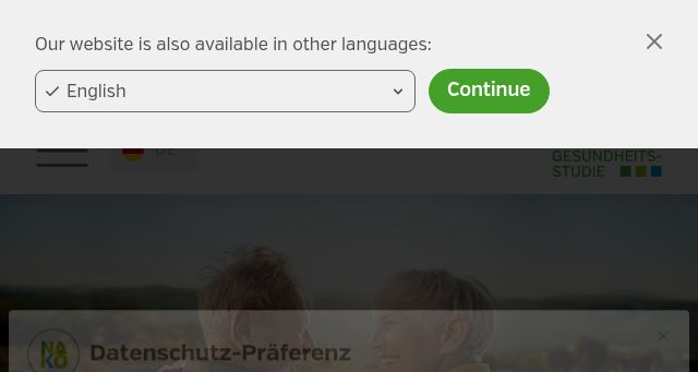 Screenshot of nako.de