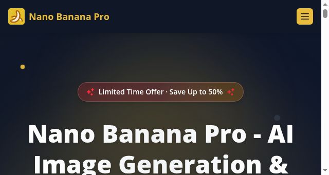 Screenshot of nano-banana-pro.io