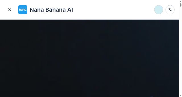 Screenshot of nanobanana.uk