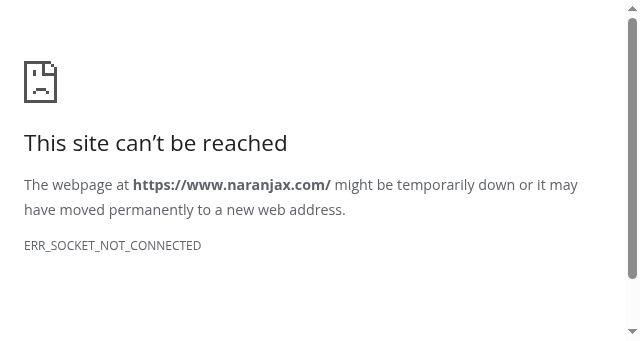 Screenshot of naranjax.com