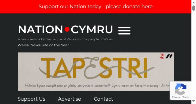 Screenshot of nation.cymru