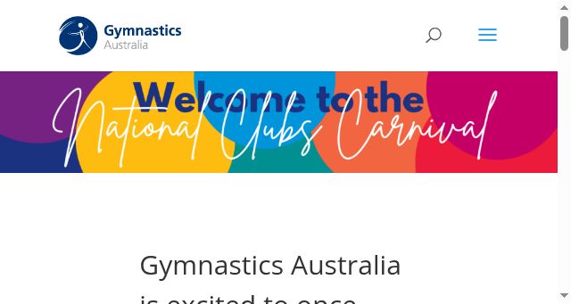Screenshot of nationalclubscarnival.com.au