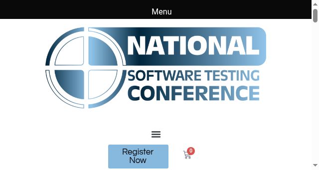Screenshot of nationalsoftwaretestingconference.co.uk