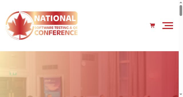 Screenshot of nationalsoftwaretestingconference.com