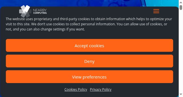Screenshot of nearbycomputing.com