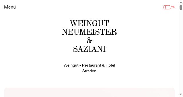 Screenshot of neumeister.cc