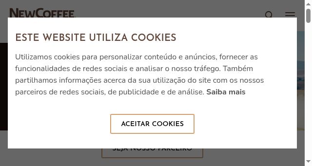 Screenshot of newcoffee.pt