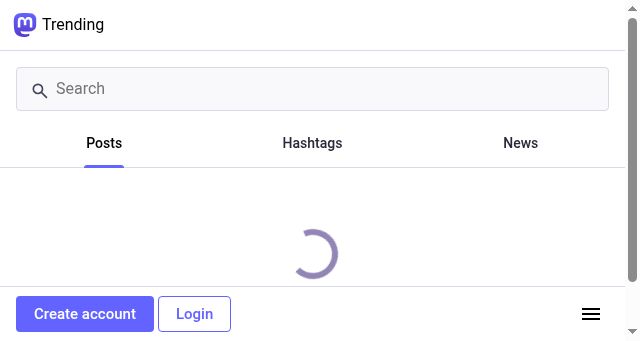 Screenshot of newsie.social