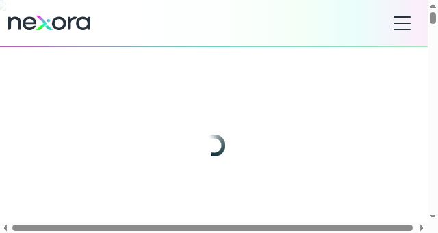 Screenshot of nexora.com