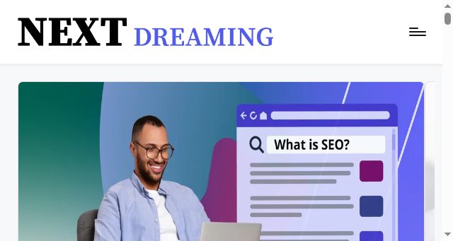 Screenshot of nextdreaming.net
