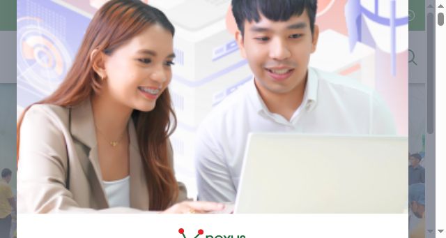 Screenshot of nexustech.com.ph