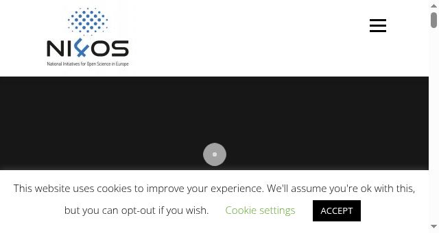 Screenshot of ni4os.eu