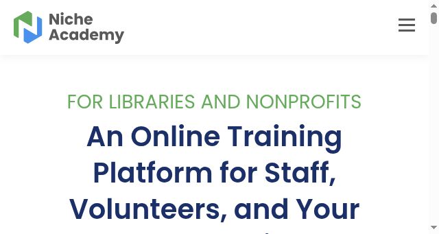 Screenshot of nicheacademy.com