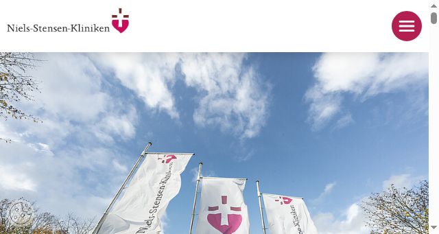 Screenshot of niels-stensen-kliniken.de