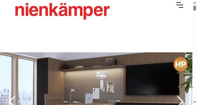 Screenshot of nienkamper.com