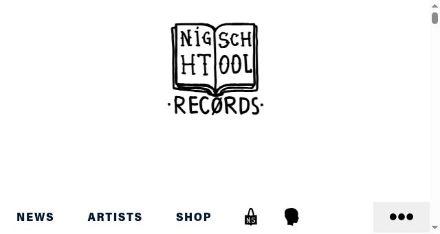 Screenshot of nightschoolrecords.com