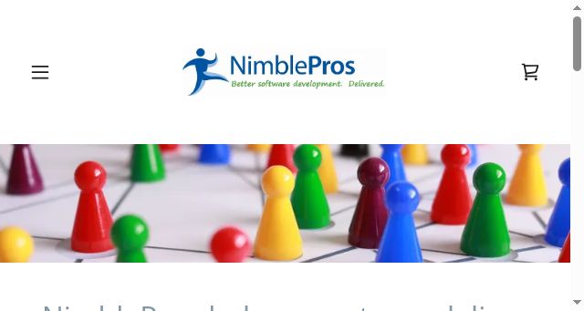 Screenshot of nimblepros.com