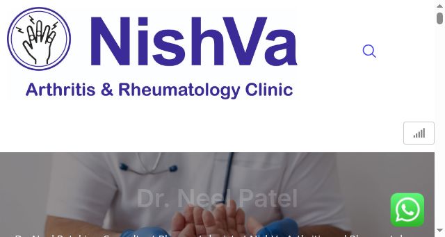 Screenshot of nishvaclinic.com