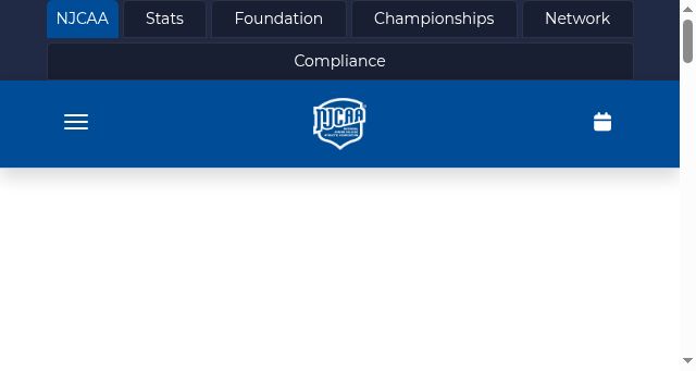 Screenshot of njcaa.org