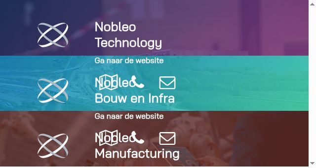 Screenshot of nobleo.nl