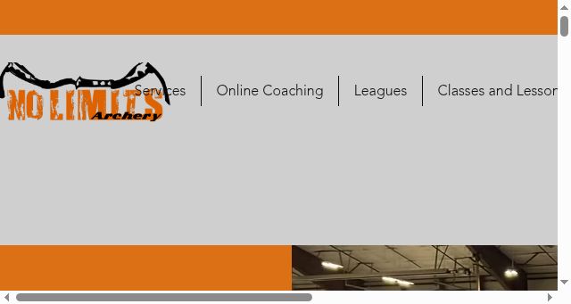 Screenshot of nolimitsarchery.com