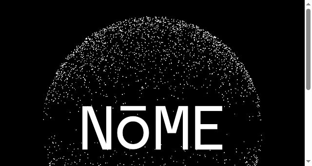 Screenshot of nome.art