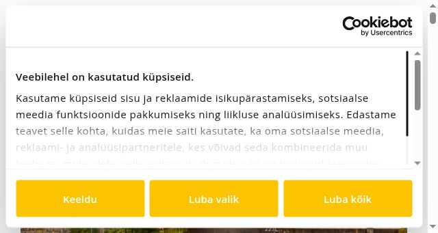 Screenshot of nordichotels.eu