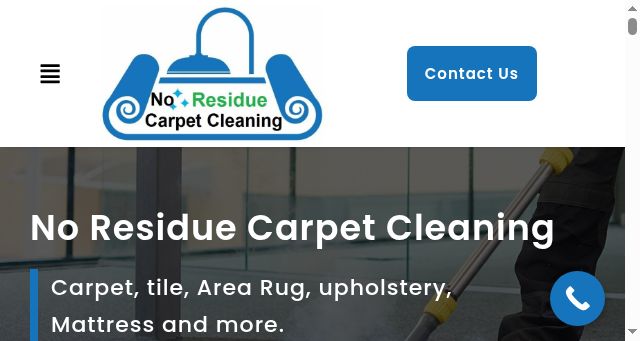 Screenshot of noresiduecarpetcleaningorangecounty.com