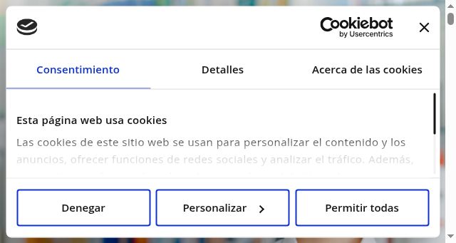 Screenshot of normon.com
