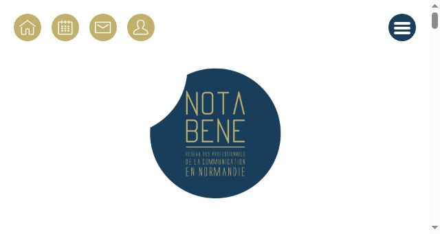 Screenshot of notabene.asso.fr