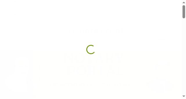 Screenshot of notary.gov.in