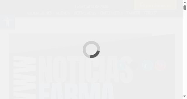 Screenshot of noticiasfarma.com