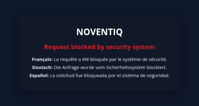 Screenshot of noventiq.com