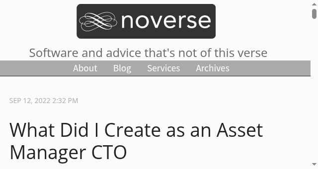 Screenshot of noverse.com