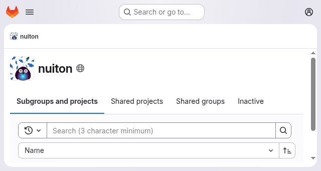Screenshot of nuiton.org